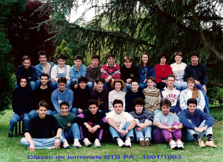 Photo de classe BTS PA de 1993, Legta De Pau-montardon - Copains d'avant