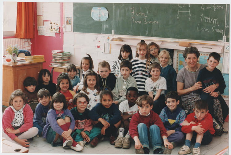 Photo de classe CE1 1991 de 1991, Ecole Louis Pasteur (Brie Comte