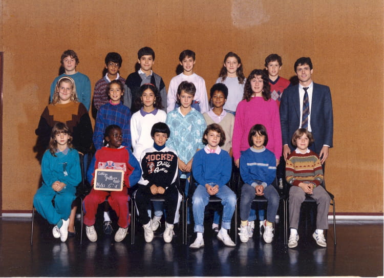 Photo de classe 6 ème 1 de 1986, Collège Guillaume Budé Copains d'avant