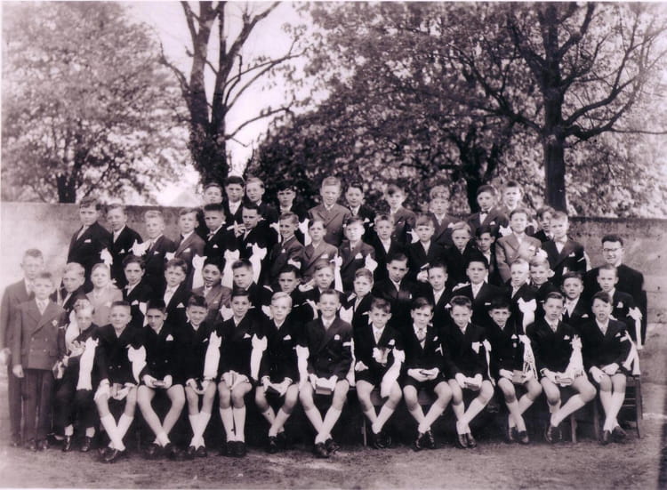 Photo de classe COMMUNION SOLENNELLE 1958 de 1958, Ecole Sainte Marie