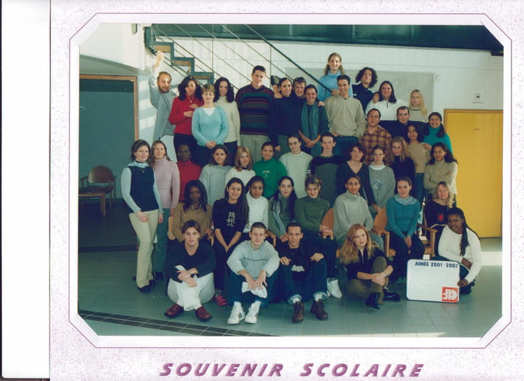 Photo de classe BTS ASSU 1 de 2001, Lycee Jean Mermoz - Bts - Copains d ...