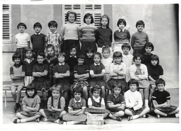 Photo de classe 2° classe de 1965, ECOLE SAINT MICHEL Copains d'avant
