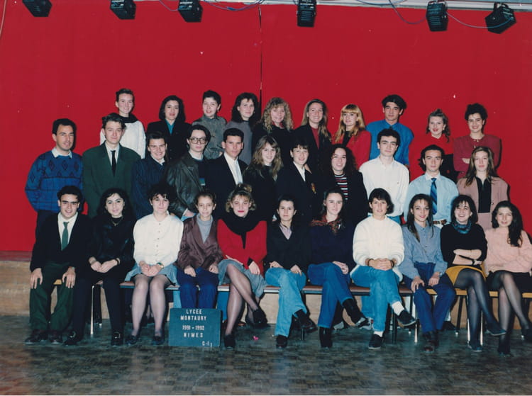 Photo de classe BTS Commerce International de 1992, Lycée Montaury ...