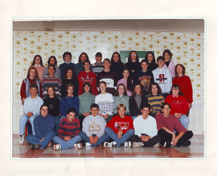Photo de classe 2nde ES de 1993, Lycée Michel Anguier - Copains d'avant