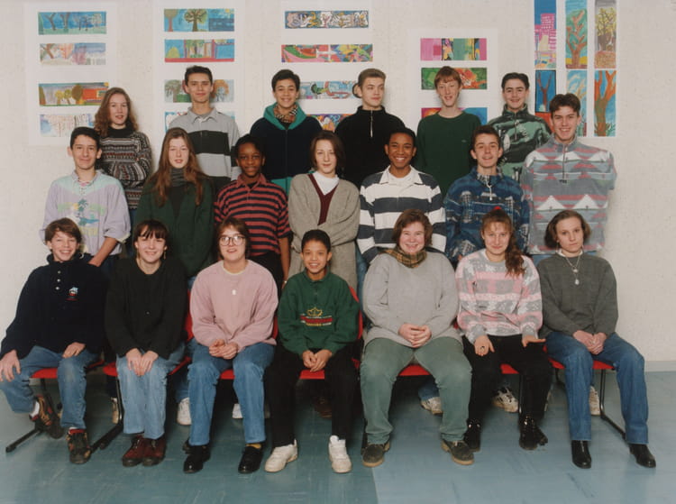 Photo de classe Troisième B de 1994, Collège François De Boisrobert