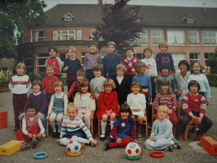 Photo de classe Classe des grands 1983/1984 de 1983, Ecole Maternelle ...