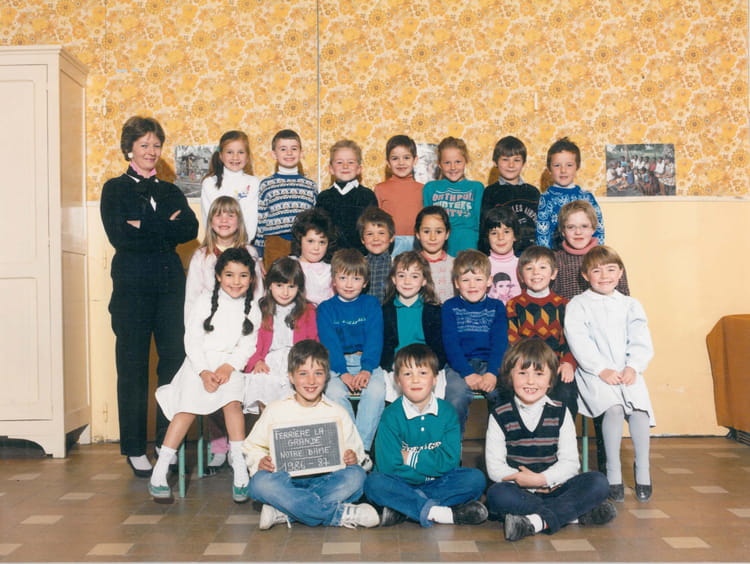 Photo de classe CP de 1987, Ecole Notre Dame (Ferriere La Grande