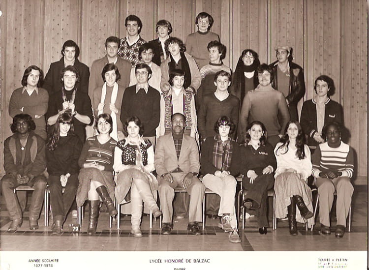 Photo de classe TERMINALE G2 - 77-78 de 1978, Lycée International De