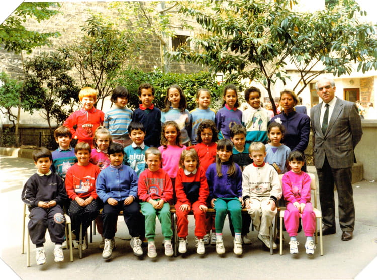 Photo de classe CP B de 1989, ECOLE LA MOTTE PICQUET Copains d'avant
