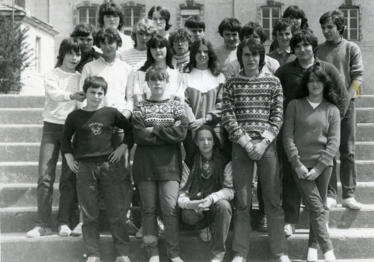 Photo de classe 3ème (19811982) Billom de 1981, Collège Du Beffroi