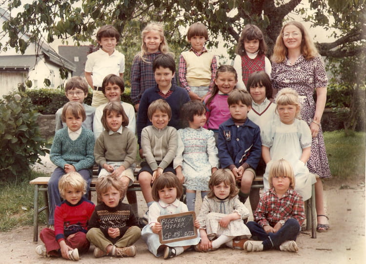 Photo de classe Cp ms de 1981, ECOLE GEORGES BRASSENS - Copains d'avant