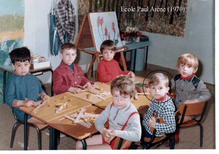 Photo de classe Maternel de 1970, Ecole Maternelle Paul Arène Copains