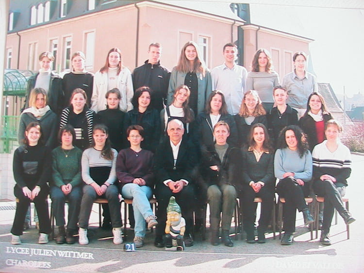 Photo de classe TERMINALE STT 99-00 de 2000, LEGTPJULIEN WITTMER ...