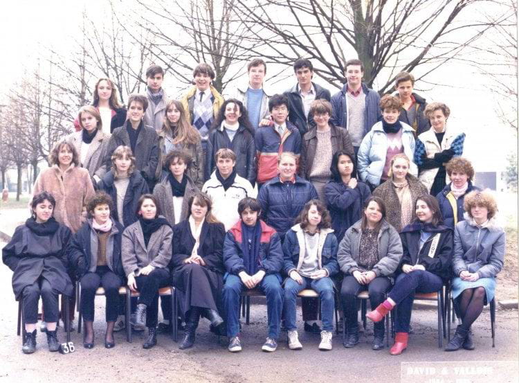 Photo de classe 2nde de 1985, Lycée Gaston Bachelard - Copains d'avant