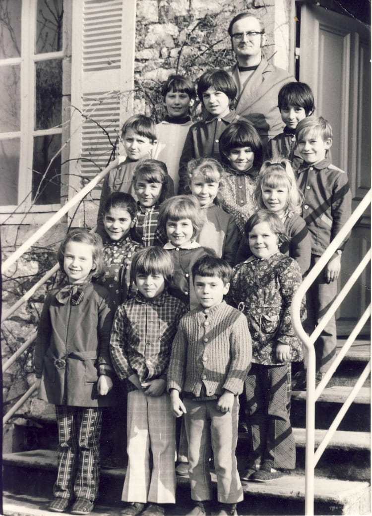 Photo de classe Classe unique Graye et Charnay de 1972, Ecole De La