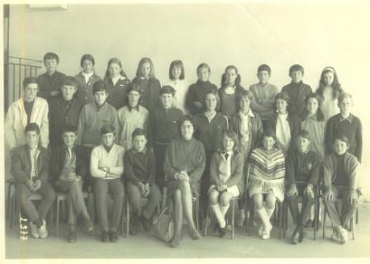 Photo de classe Charles le Goffic 19691970 de 1969, Collège Charles Le