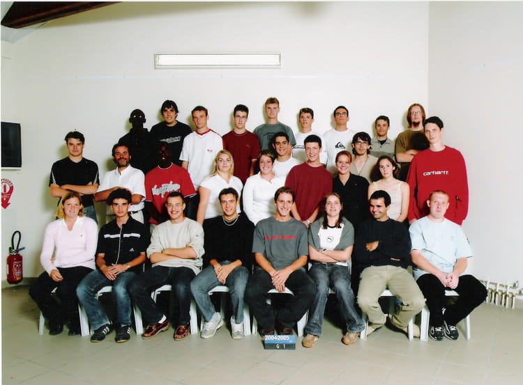 Photo de classe G1 (20042005) de 2005, Ecole D'agriculture Sainte