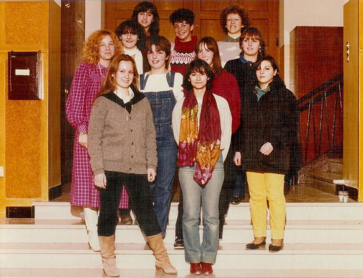 Photo de classe Terminale D 1982/1983 de 1982, SAINTE MARIE BLANCARDE