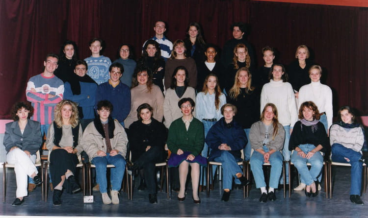 Photo de classe BTS Communication Action Publicitaires de 1993, Lycée ...