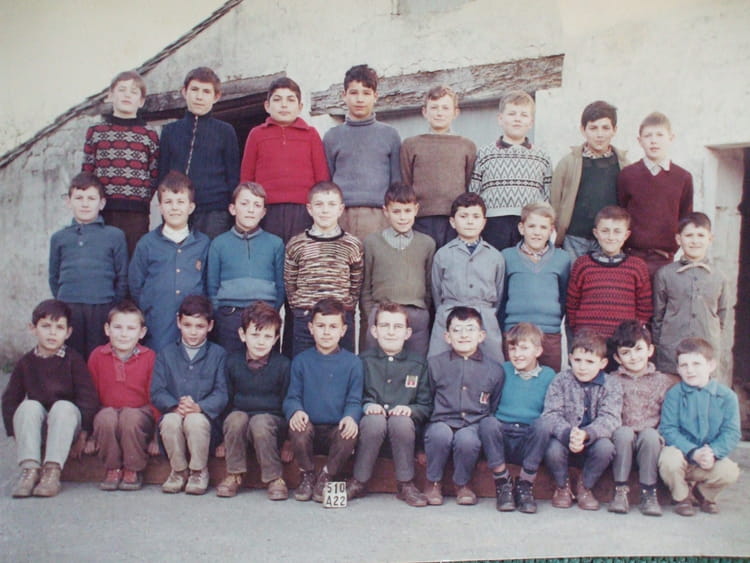 Photo de classe 1966 1967 CM1 de 1967, Ecole Primaire (Saint Romans Les
