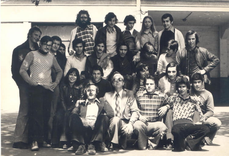 Photo de classe Terminale E de 1976, Lycée Général Et Technologique