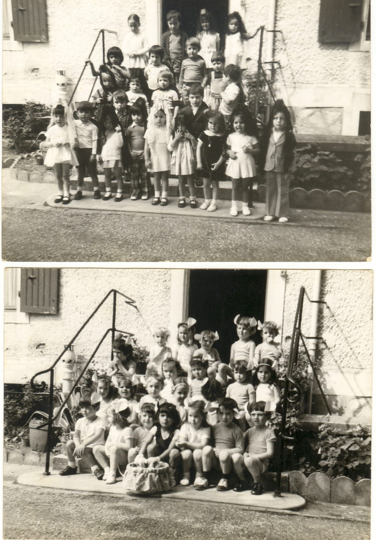 Photo de classe Fete de l'école de 1975, Ecole Saint Louis De Gonzague