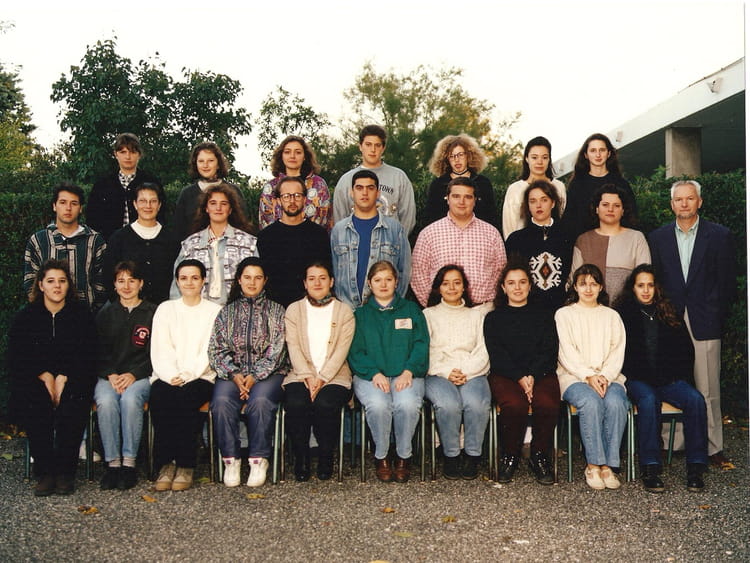 Photo de classe BTS 1 COMPTA ET GESTION de 1995, Lycée Jean Durand ...