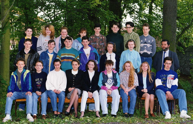 Photo de classe 3°B de 1991, Collège Notre-dame De L'assomption ...