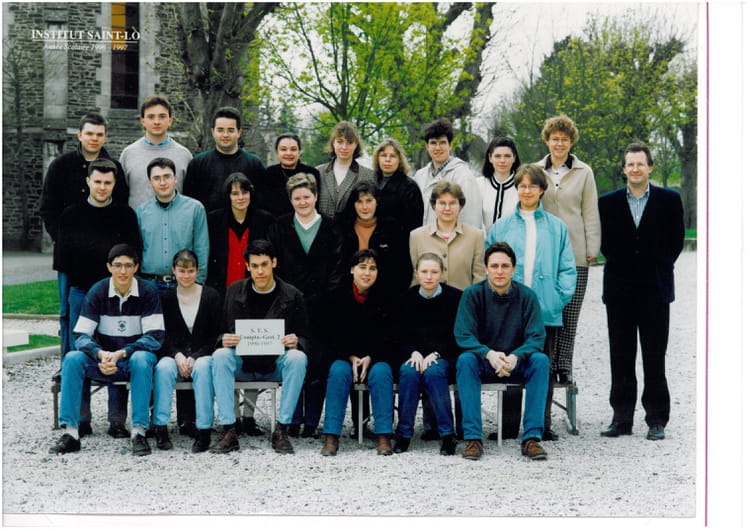 Photo de classe BTS Compta Gestion 2 de 1997, Institut Saint-lo ...