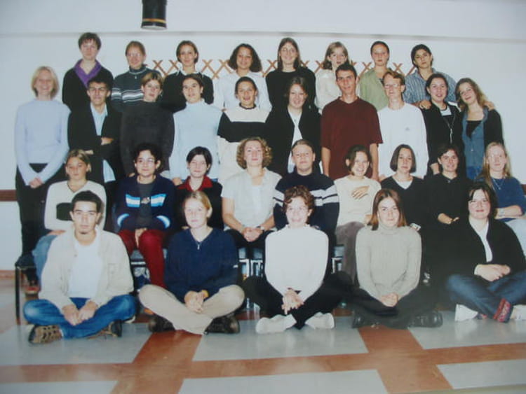Photo de classe Classe de 1èreL de 2000, Lycée Michel Anguier - Copains ...