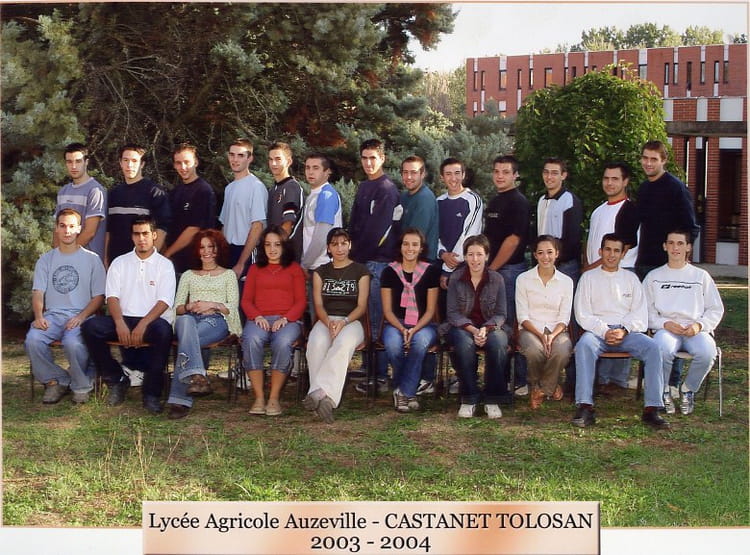Photo de classe BTS ACSE 2002-2004 de 2003, LEGTA - Copains d'avant