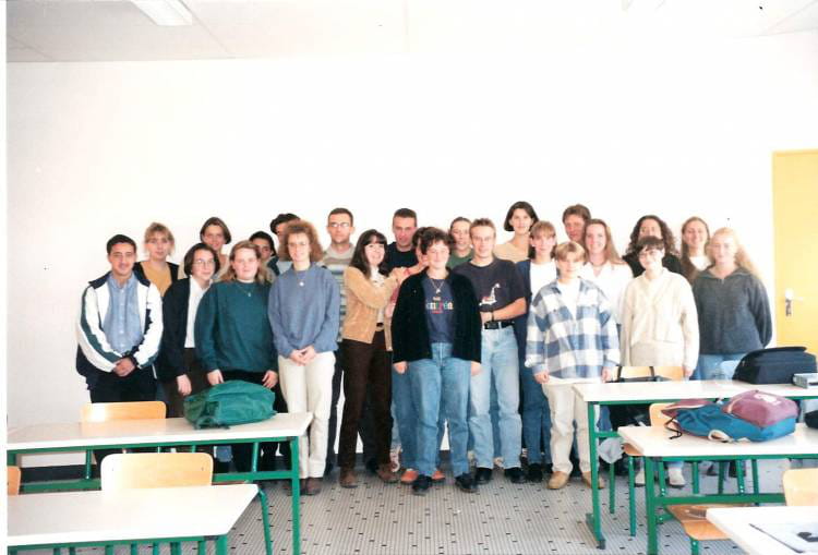 Photo de classe 2ème Année BTS Compta 1997 de 1997, Lycée André Maurois ...