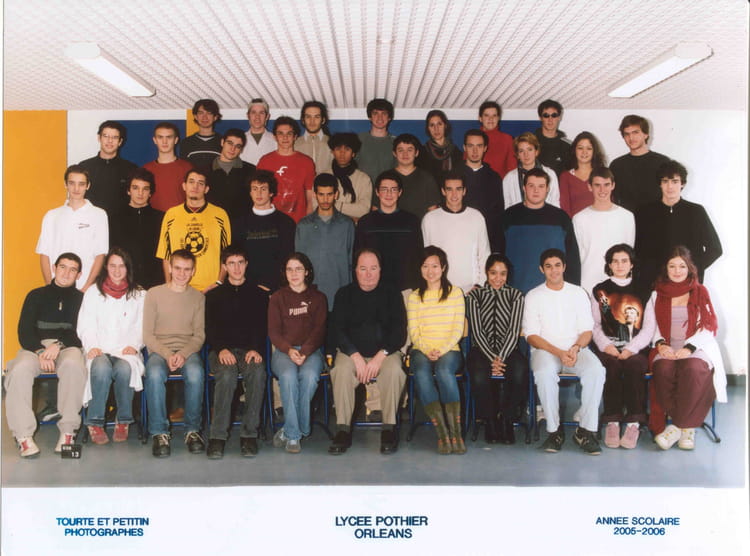 Photo de classe MPSI 1 de 2006, Lycée Pothier - Copains d'avant