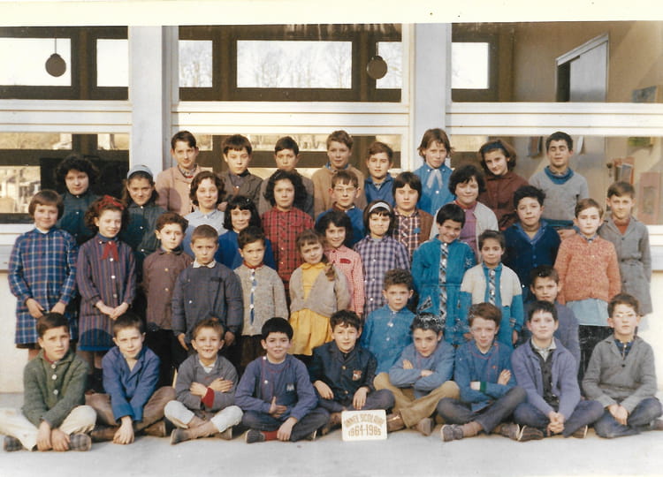 photo-de-classe-ann-e-scolaire-1964-1965-de-1965-cole-maternelle-et