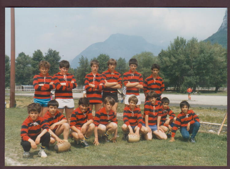 Maillot Rugby Club Lapalisse RC Allier porté #21 RCL