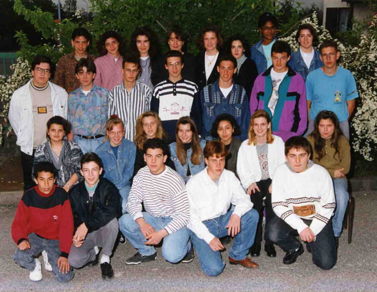 Photo de classe Troisième de 1991, Collège René Cassin - Copains d'avant