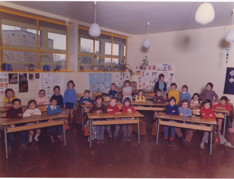 Photo de classe Ecole St Matthieu CP 1973-1974 de 1973, Ecole Saint ...