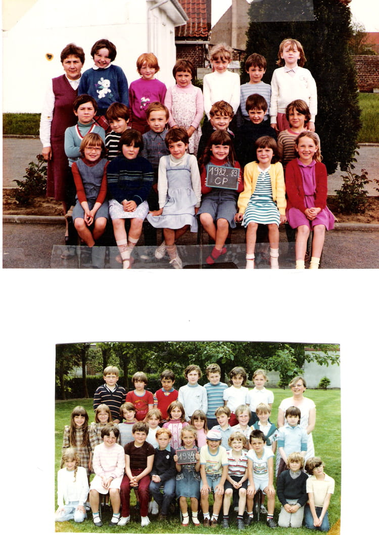 Photo de classe CP ET CE1 de 1983, ECOLE MARIE CURIE - Copains d'avant