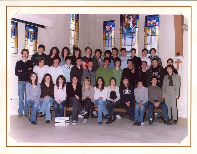 Photo de classe 1ereS1 de 2008, Lycée Saintaspais Jeanne D'arc