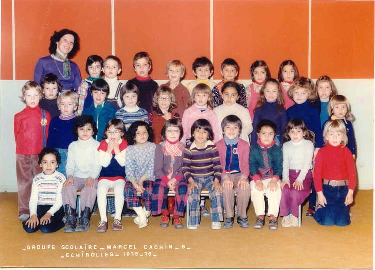 Photo de classe MS Marcel Cachin de 1975, ECOLE MARCEL CACHIN Copains