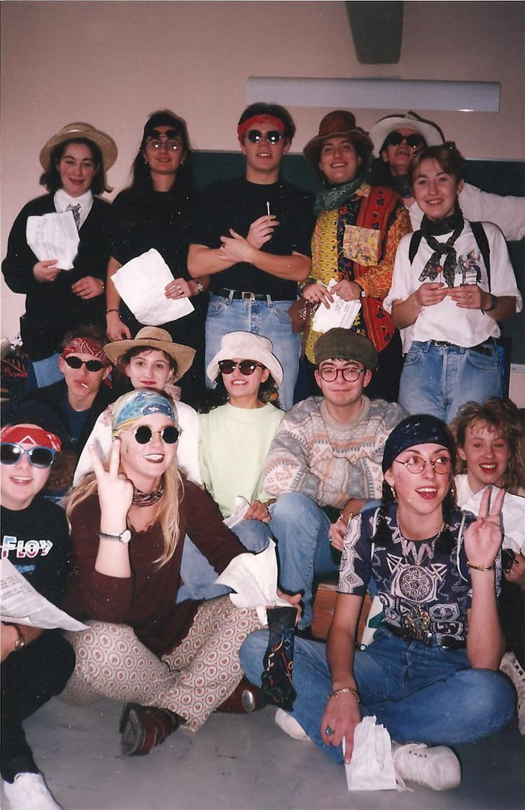 Photo de classe BTS Force de Vente 1994-1996 de 1995, Lycée Jaenne D ...
