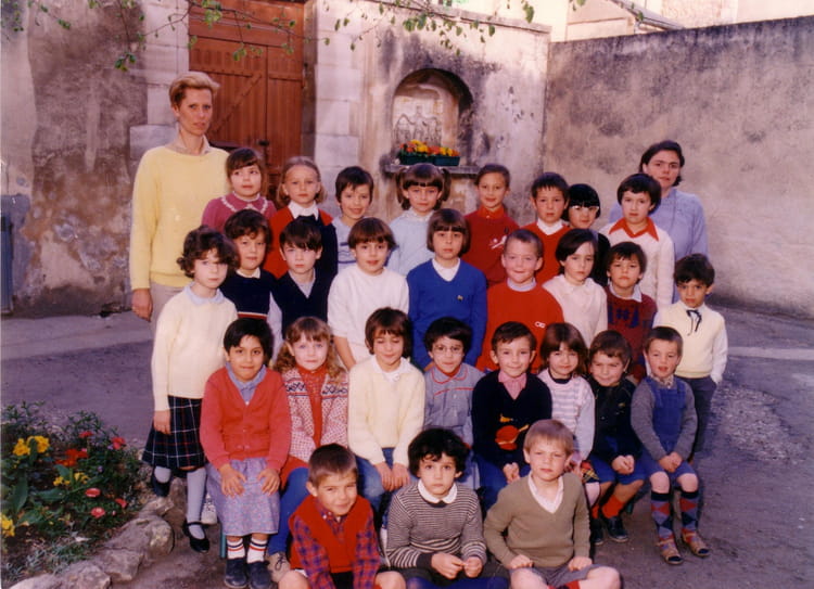 Photo de classe GRANDE SECTION MATERNELLE de 1984, ECOLE SAINTE MARIE ...