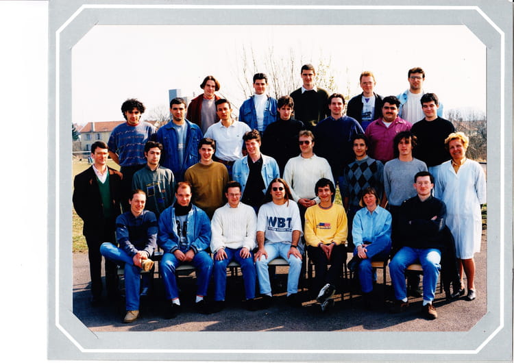 Photo de classe 1991-1992 BTS 1 de 1970, Lycees Technique ( Le Tech ...