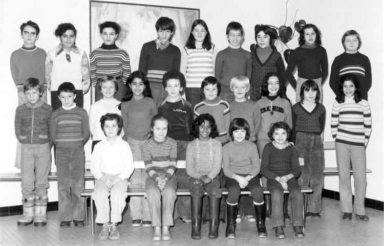 Photo de classe CM2 de 1976, DREYFUS SCHMIDT Copains d'avant