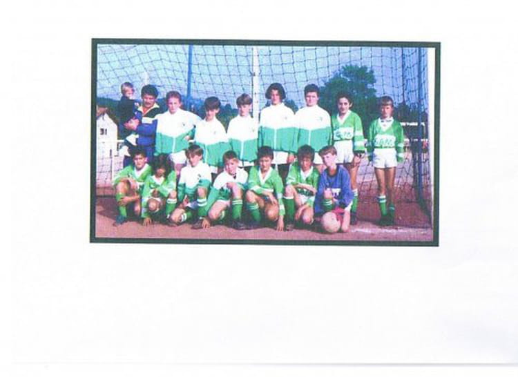 Photo de classe Saison 92/93 de 1993, FC DOMBASLE SUR MEURTHE - Copains