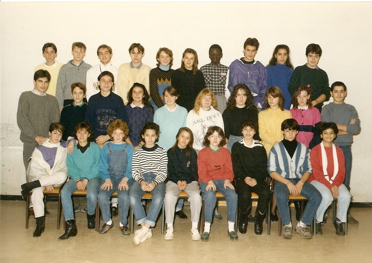 Photo de classe 4ème3 de 2019, Collège Marguerite Duras (Montélimar