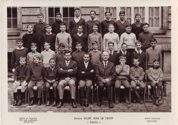 Photo de classe 4ème 1965.1966 de 1966, Collège Privé Saintjean De