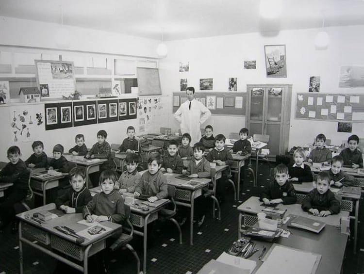 Photo de classe CP de 1970, ECOLE MAXIME MARCHAND Copains d'avant