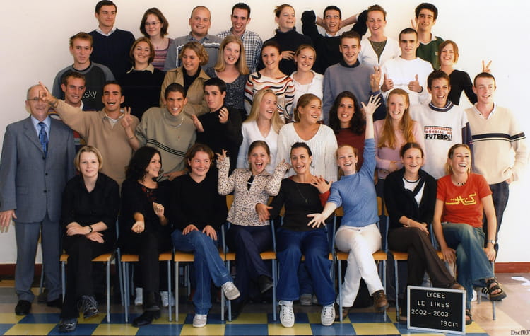 Photo de classe 1ère année BTS Commerce International de 2002, BTS ...