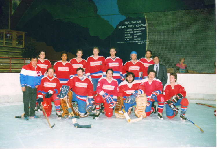 Photo de classe Equipe Sénior de 1987, Asnières Hockey Club Copains d